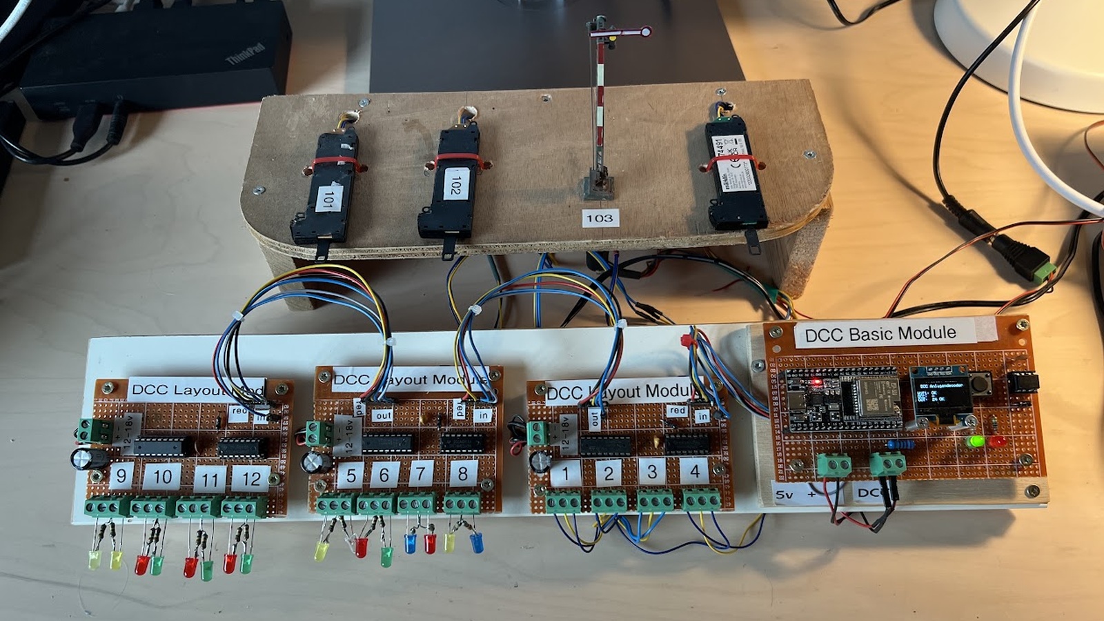 DCC Layout module